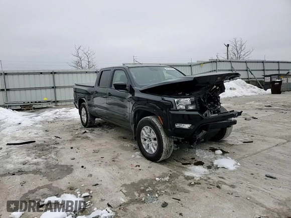 2024 Nissan Frontier SV with VIN 1N6ED1FK8RN660891, listed as a Copart auction lot 42144235 with 2,569 mi miles and Salvage title. Bid and sale history available at DreamBid. Image 10.