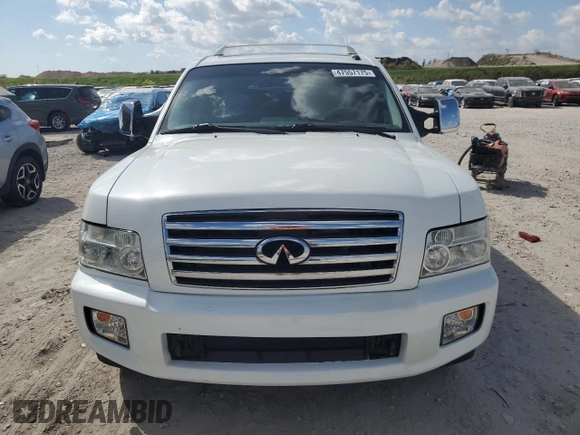 2007 Infiniti QX56 z VIN 5N3AA08C17N802573, wystawiony jako Copart lot #47557175 z przebiegiem 263 078 mil mil oraz Szkoda całkowita • Salvage title. Historia ofert i sprzedaży dostępna na DreamBid. Obrazek 5.