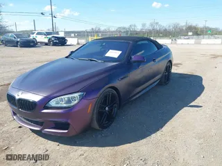 2015 BMW 6 Series 650i with VIN WBAYP9C53FD170068, listed as a IAAI auction lot 41893029 with 63,865 mi miles. Bid and sale history available at carsss.com. Image 2.