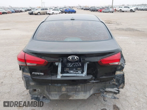 2017 Kia Forte LX with VIN 3KPFK4A78HE078892, listed as a IAAI auction lot 41435604 with 114,035 mi miles. Bid and sale history available at carsss.com. Image 16.