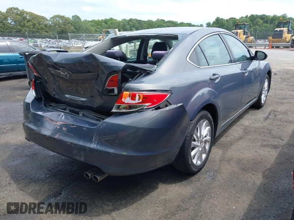 2011 Mazda 6 i Grand Touring with VIN 1YVHZ8CH1B5M02716, listed as a IAAI auction lot 42325490 with 162,111 mi miles and . Bid and sale history available at DreamBid. Image 4.
