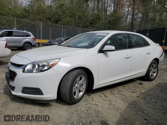 2016 Chevrolet Malibu LT with VIN 1G11C5SA8GF154518, listed as a Copart auction lot 52673145 with 95,041 mi miles and Salvage Title. Bid and sale history available at carsss.com. Image 1.