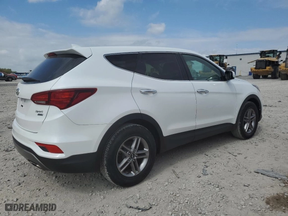 2017 Hyundai Santa Fe Sport 2.4L with VIN 5XYZTDLB8HG429993, listed as a Copart auction lot 51822855 with 221,307 mi miles and Clean Title. Bid and sale history available at carsss.com. Image 3.
