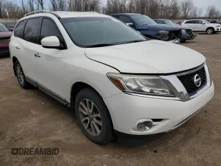 2014 Nissan Pathfinder SL z VIN 5N1AR2MMXEC671275, wystawiony jako Copart lot #51364405 z przebiegiem 160 087 mil mil oraz Czysty tytuł • Clean title. Historia ofert i sprzedaży dostępna na DreamBid. Obrazek 4.