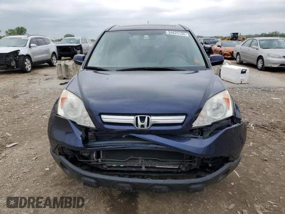 2009 Honda CR-V EX-L with VIN 5J6RE48749L035633, listed as a Copart auction lot 54625135 with 163,100 mi miles and Clean Title. Bid and sale history available at carsss.com. Image 5.