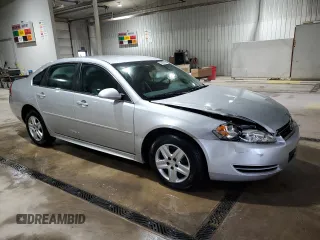 2010 Chevrolet Impala LS with VIN 2G1WA5EN9A1127370, listed as a Copart auction lot 52908385 with 81,222 mi miles and Salvage Title. Bid and sale history available at DreamBid. Image 4.