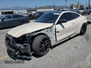 2022 BMW M4 Competition with VIN WBS33AZ09NCJ41905, listed as a Copart auction lot 57454325 with 41,965 mi miles and Salvage title. Bid and sale history available at DreamBid. Image 1.