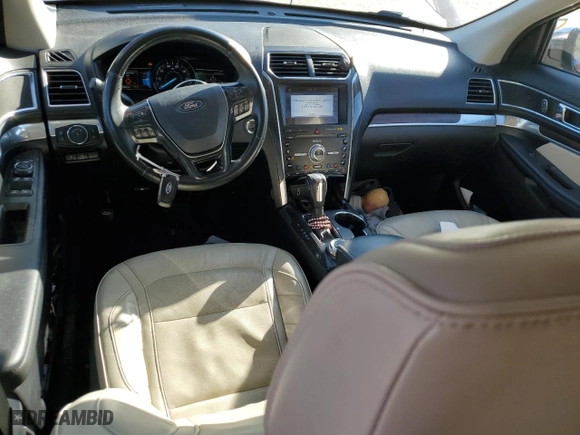 2019 Ford Explorer Limited with VIN 1FM5K8F86KGA86609, listed as a Copart auction lot 47983495 with 92,303 mi miles and Salvage Title. Bid and sale history available at carsss.com. Image 8.
