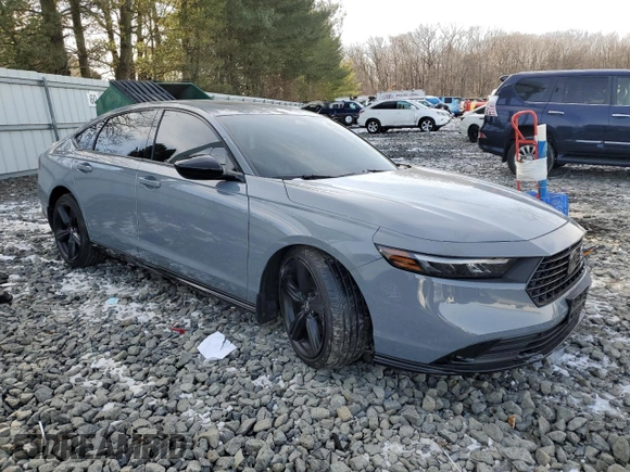 2023 Honda Accord Sport-L with VIN 1HGCY2F7XPA029517, listed as a Copart auction lot 63848945 with 51,195 mi miles and Salvage title. Bid and sale history available at DreamBid. Image 4.