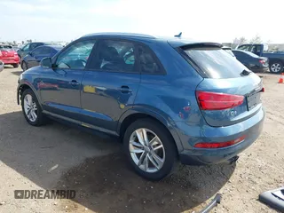 2017 Audi Q3 Premium with VIN WA1ECCFS6HR000870, listed as a IAAI auction lot 42028017 with 103,930 mi miles. Bid and sale history available at carsss.com. Image 3.