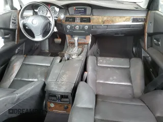 2005 BMW 5 Series 530i z VIN WBANA73555CR58878, wystawiony jako Copart lot #51302875 z przebiegiem 172 745 mil mil oraz Szkoda całkowita • Salvage title. Historia ofert i sprzedaży dostępna na DreamBid. Obrazek 8.