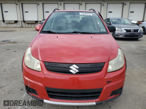 2008 Suzuki SX4 with VIN JS2YB413785105619, listed as a Copart auction lot 77838474 with 150,220 mi miles and Salvage Title. Bid and sale history available at carsss.com. Image 5.