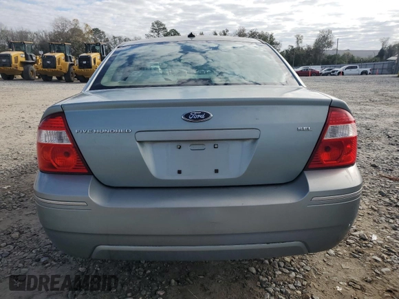 2007 Ford Five Hundred SEL with VIN 1FAFP24147G110898, listed as a Copart auction lot 81041294 with 234,787 mi miles and Salvage Title. Bid and sale history available at carsss.com. Image 6.