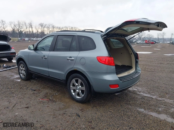 2009 Hyundai Santa Fe SE with VIN 5NMSH13E49H296636, listed as a IAAI auction lot 41464222 with 191,583 mi miles. Bid and sale history available at carsss.com. Image 3.