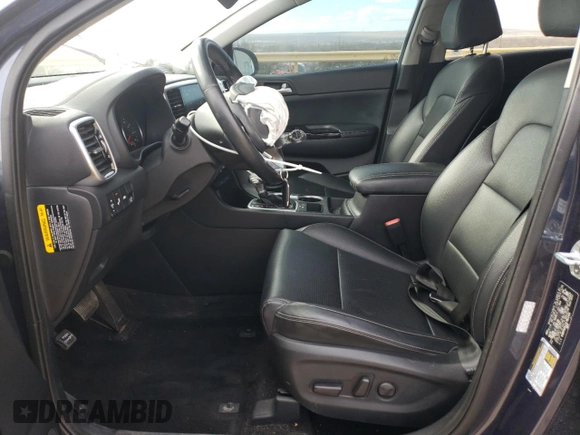 2020 Kia Sportage EX with VIN KNDPN3AC2L7811451, listed as a Copart auction lot 44063095 with 96,841 mi miles and Salvage title. Bid and sale history available at DreamBid. Image 7.
