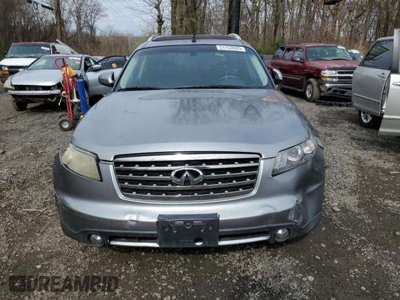 2006 Infiniti FX z VIN JNRAS08W16X203230, wystawiony jako Copart lot #51753685 z przebiegiem Nie podano mil oraz Szkoda całkowita • Salvage title. Historia ofert i sprzedaży dostępna na DreamBid. Obrazek 5.