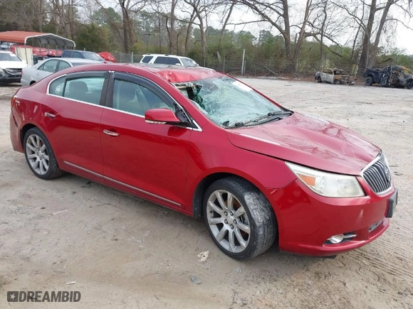 2013 Buick LaCrosse Touring with VIN 1G4GJ5E30DF289424, listed as a IAAI auction lot 41248367 with NaN miles. Bid and sale history available at carsss.com. Image 1.