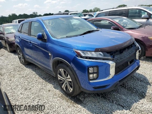 2020 Mitsubishi Outlander ES with VIN JA4AP3AU7LU001222, listed as a Copart auction lot 59211915 with Not provided miles and Clean title. Bid and sale history available at DreamBid. Image 4.