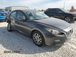 2014 Mazda 3 i Touring with VIN JM1BM1V72E1111837, listed as a Copart auction lot 82809144 with 136,326 mi miles and Salvage Title. Bid and sale history available at DreamBid. Image 4.