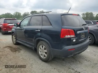 2013 Kia Sorento LX with VIN 5XYKTCA62DG344000, listed as a Copart auction lot 59814105 with 192,178 mi miles and Salvage title. Bid and sale history available at DreamBid. Image 2.