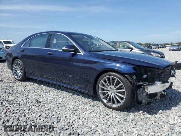 2015 Mercedes-Benz S 550 with VIN WDDUG8CB0FA175088, listed as a Copart auction lot 53629325 with 44,873 mi miles and Salvage Title. Bid and sale history available at carsss.com. Image 4.