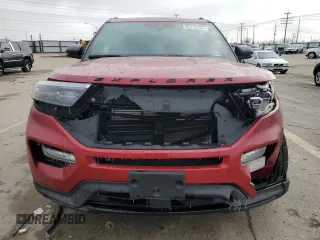 2024 Ford Explorer ST with VIN 1FM5K8GC6RGA71444, listed as a Copart auction lot 83710294 with 6,630 mi miles and Salvage Title. Bid and sale history available at carsss.com. Image 5.
