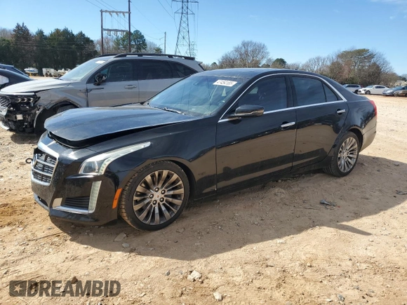 2014 Cadillac CTS Luxury RWD with VIN 1G6AR5SX4E0196780, listed as a Copart auction lot 47454185 with 84,265 mi miles and Salvage Title. Bid and sale history available at carsss.com. Image 1.
