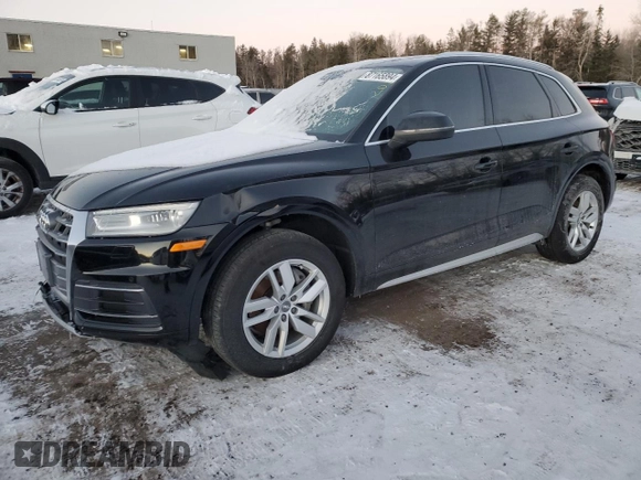 2018 Audi Q5 Premium with VIN WA1ANAFY8J2204229, listed as a Copart auction lot 87165894 with Not Provided miles and Clean Title. Bid and sale history available at carsss.com. Image 1.