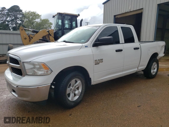 2022 Ram 1500 Tradesman with VIN 1C6RR6FG4NS170756, listed as a Copart auction lot 49491295 with 81,106 mi miles and Salvage title. Bid and sale history available at DreamBid. Image 1.