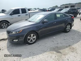 2015 Kia Optima LX with VIN 5XXGM4A76FG446084, listed as a Copart auction lot 60459275 with 91,621 mi miles and Clean title. Bid and sale history available at DreamBid. Image 1.