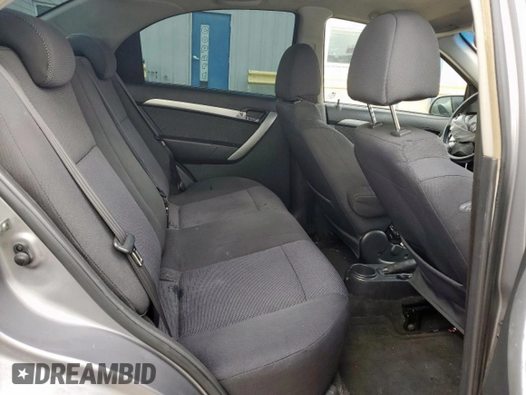 2010 Chevrolet Aveo 1LT with VIN KL1TD5DE9AB116993, listed as a Copart auction lot 55531645 with 167,857 mi miles and Salvage Title. Bid and sale history available at DreamBid. Image 10.