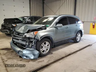 2011 Honda CR-V EX-L with VIN JHLRE4H74BC034013, listed as a Copart auction lot 61653875 with 124,731 mi miles and Salvage title. Bid and sale history available at DreamBid. Image 1.