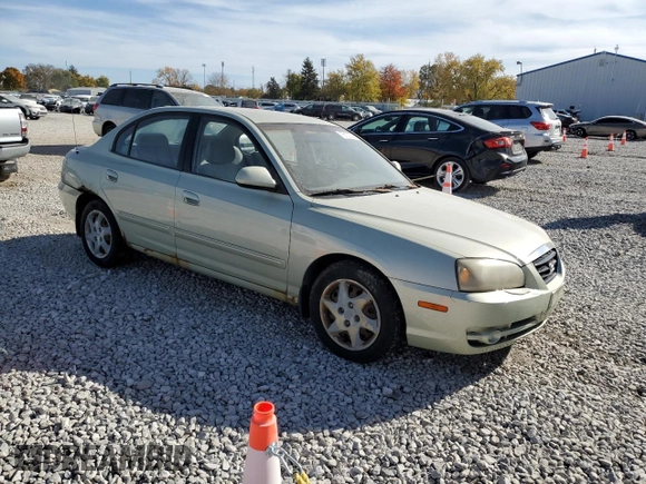 2004 Hyundai Elantra GLS z VIN KMHDN46D24U906147, wystawiony jako Copart lot #78170704 z przebiegiem 179 207 mil mil oraz Czysty tytuł • Clean title. Historia ofert i sprzedaży dostępna na DreamBid. Obrazek 4.