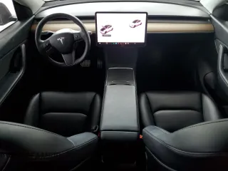 2022 Tesla Model Y Long Range z VIN 7SAYGDEE1NF393187, wystawiony jako Copart lot #56419535 z przebiegiem 82 757 mil mil oraz Nie do naprawy • Non repairable. Historia ofert i sprzedaży dostępna na DreamBid. Obrazek 8.