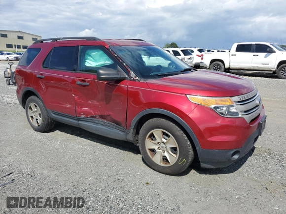 2013 Ford Explorer with VIN 1FM5K7B85DGB45989, listed as a Copart auction lot 56800695 with 187,689 mi miles and Salvage title. Bid and sale history available at DreamBid. Image 4.