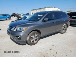 2018 Nissan Pathfinder S with VIN 5N1DR2MN9JC646884, listed as a Copart auction lot 52017505 with 115,623 mi miles and Clean Title. Bid and sale history available at carsss.com. Image 1.