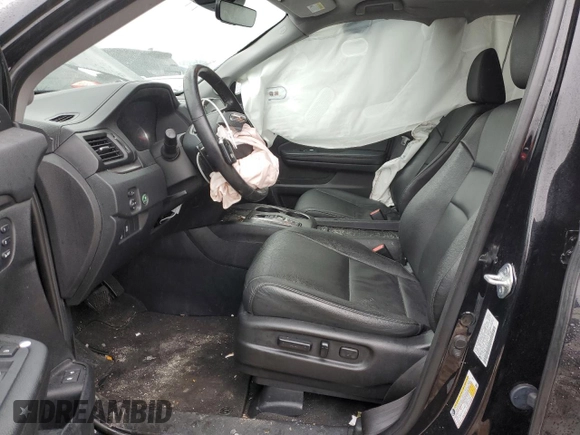 2022 Honda Pilot EX-L with VIN 5FNYF6H52NB009313, listed as a Copart auction lot 44105495 with 67,254 mi miles and Salvage Title. Bid and sale history available at carsss.com. Image 7.