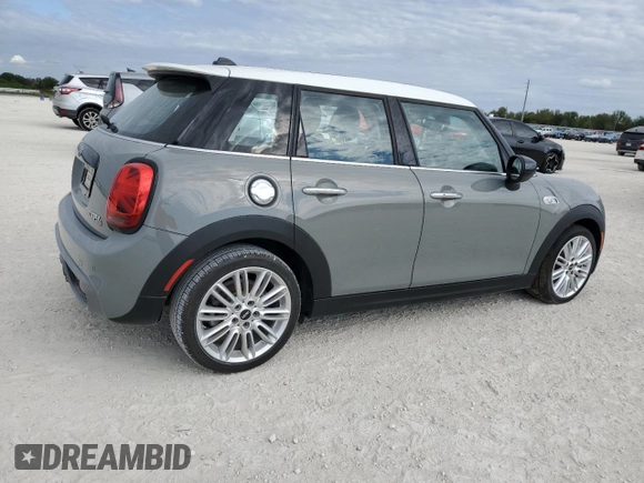 2021 MINI Hardtop 4 Door Cooper S with VIN WMWXU9C08M2N81063, listed as a Copart auction lot 86783454 with Not provided miles and Non repairable. Bid and sale history available at DreamBid. Image 3.