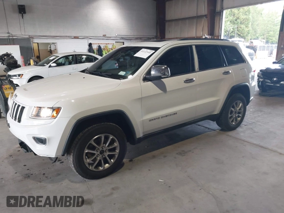 2014 Jeep Grand Cherokee Limited with VIN 1C4RJFBG6EC545840, listed as a IAAI auction lot 40142948 with 167,353 mi miles. Bid and sale history available at carsss.com. Image 2.