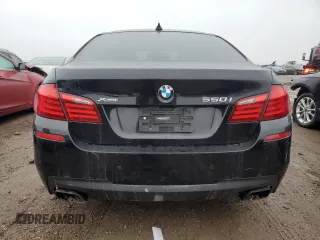 2013 BMW 5 Series 550i xDrive with VIN WBAFU9C50DDY72152, listed as a Copart auction lot 86451254 with 131,319 mi miles and Clean Title. Bid and sale history available at carsss.com. Image 6.