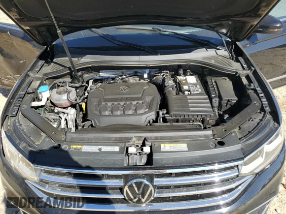 2022 Volkswagen Tiguan SEL R-Line with VIN 3VV4B7AX7NM108752, listed as a Copart auction lot 50031225 with 40,122 mi miles and Non Repairable. Bid and sale history available at carsss.com. Image 13.