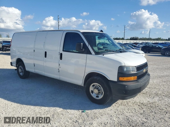 2019 Chevrolet Express Cargo with VIN 1GCWGBFGXK1258545, listed as a Copart auction lot 78923854 with 186,274 mi miles and Clean title. Bid and sale history available at DreamBid. Image 4.
