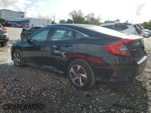 2020 Honda Civic LX with VIN 2HGFC2F69LH532499, listed as a Copart auction lot 65042015 with 96,993 mi miles and Salvage title. Bid and sale history available at DreamBid. Image 2.