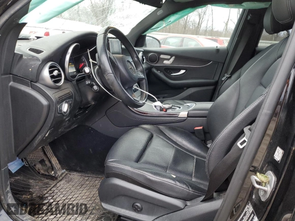 2017 Mercedes-Benz GLC with VIN WDC0G4KB1HV007677, listed as a Copart auction lot 39696093 with 107,848 mi miles. Bid and sale history available at carsss.com. Image 7.