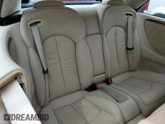 2008 Mercedes-Benz CLK-Class 3.5L with VIN WDBTK56F58T090092, listed as a Copart auction lot 56253453 with 27,038 mi miles and Non Repairable. Bid and sale history available at carsss.com. Image 10.