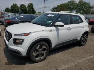 2021 Hyundai Venue SEL with VIN KMHRC8A33MU089854, listed as a Copart auction lot 59012225 with 29,281 mi miles and Salvage title. Bid and sale history available at DreamBid. Image 1.