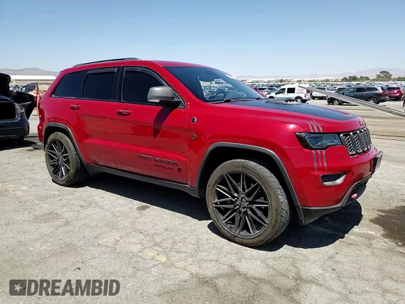 2019 Jeep Grand Cherokee Trailhawk with VIN 1C4RJFLT4KC787940, listed as a Copart auction lot 60883895 with 77,160 mi miles and Salvage title. Bid and sale history available at DreamBid. Image 14.
