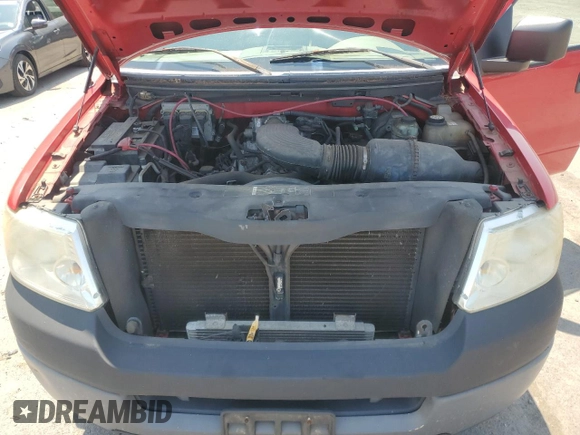 2005 Ford F-150 XL with VIN 1FTRF14W25NA82494, listed as a Copart auction lot 63276715 with 95,651 mi miles and Clean title. Bid and sale history available at DreamBid. Image 11.