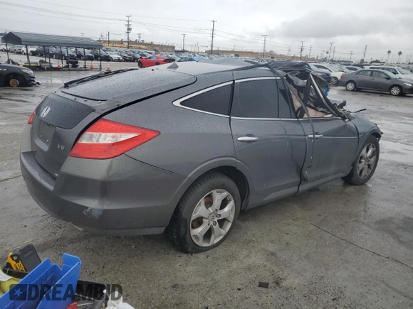 2012 Honda Crosstour EX-L with VIN 5J6TF2H50CL004991, listed as a Copart auction lot 39572604 with 0 mi miles and Salvage Title. Bid and sale history available at carsss.com. Image 3.