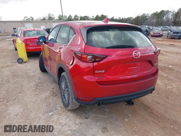 2017 Mazda CX-5 Sport with VIN JM3KFABL5H0116110, listed as a IAAI auction lot 41737093 with 1 mi miles. Bid and sale history available at carsss.com. Image 3.